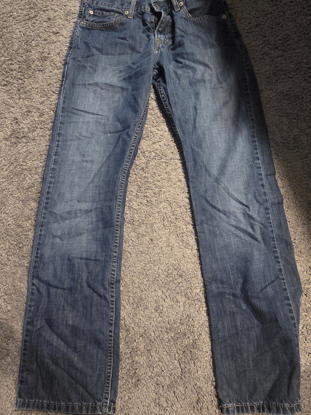 Levi's blue denim Slim Straight jeans Men's Size 29x30